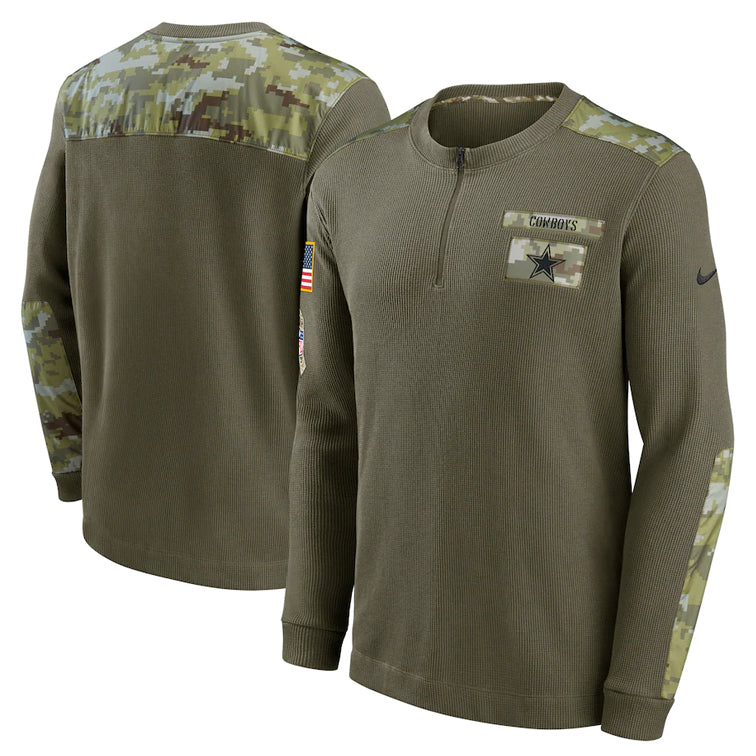 Sudadera Dallas Cowboys Long Sleeve Thermal NKQ4-2DH Nike Hombre