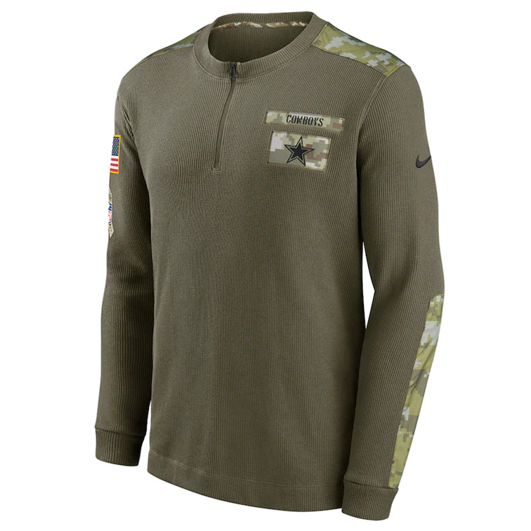 Sudadera Dallas Cowboys Long Sleeve Thermal NKQ4-2DH Nike Hombre