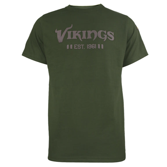 Playera Minnesota Vikings Army Verde Militar