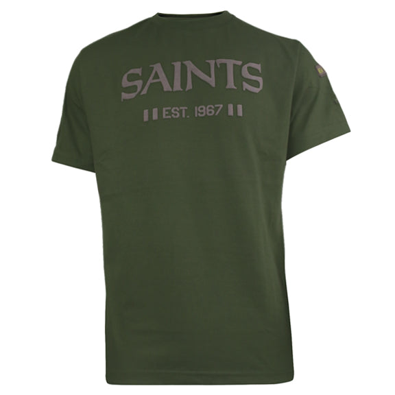Playera New Orleans Saints Army Verde Militar