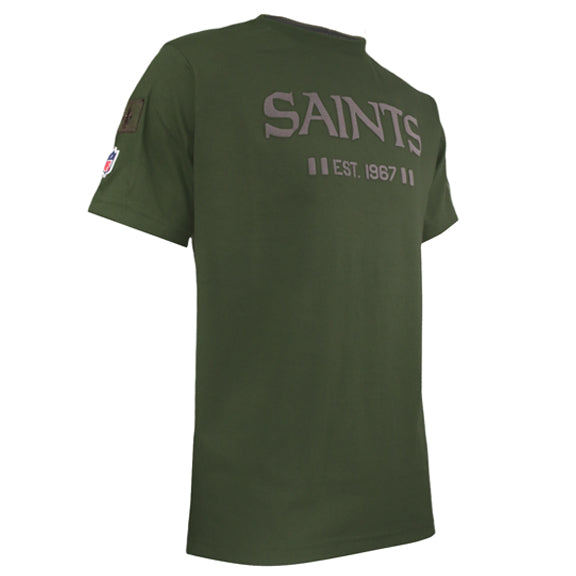 Playera New Orleans Saints Army Verde Militar