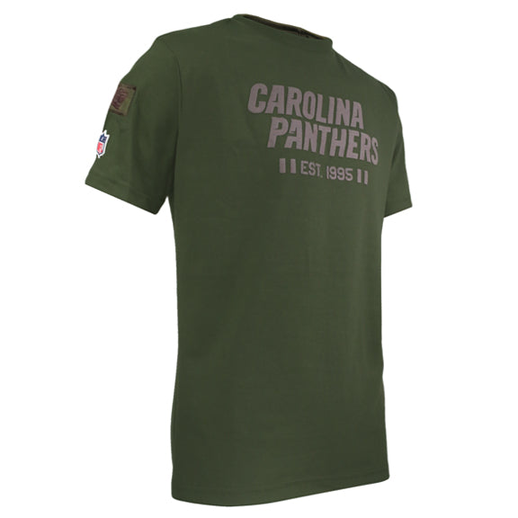 Playera Carolina Panthers Army Verde Militar