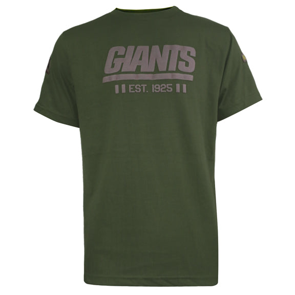 Playera New York Giants Army Verde Militar