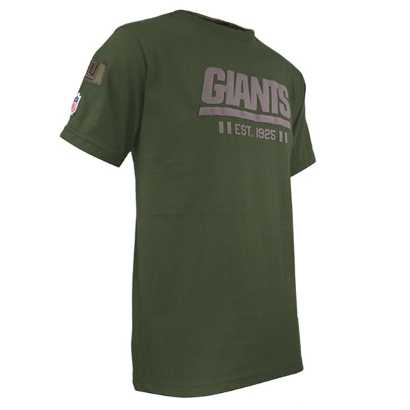 Playera New York Giants Army Verde Militar