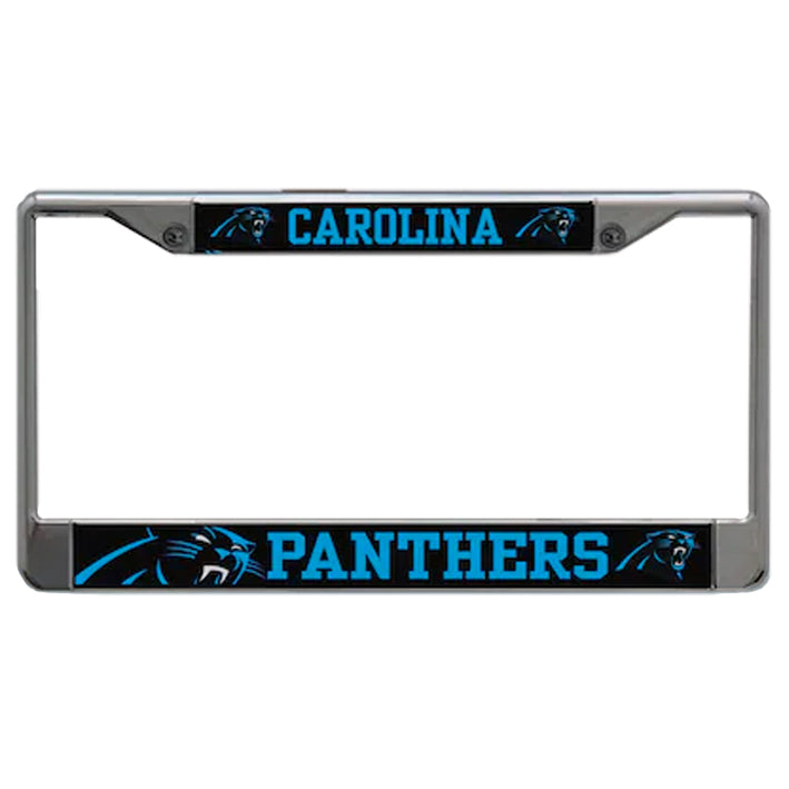 Porta Placas Carolina Panthers Metálico Gls Meg WinCraft