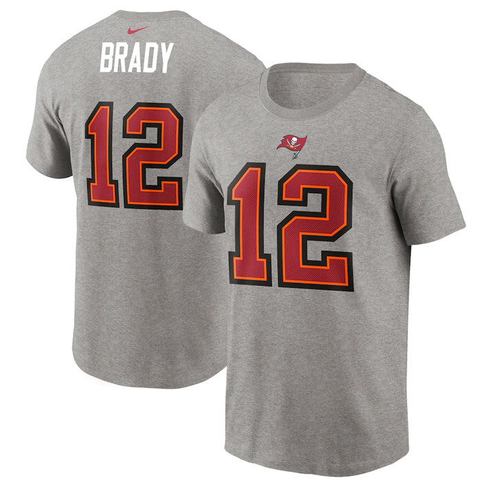 Playera Tampa Bay Buccaneers N&n Brady N199-06G Nike Hombre Gris