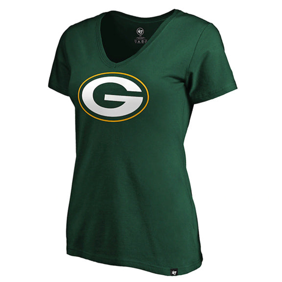Playera Green Bay Packers Imprint 47 Brand Mujer