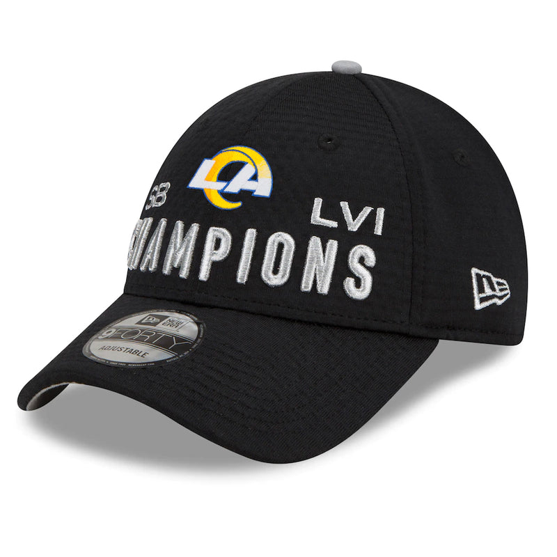 Gorra 9FORTY Los Angeles Rams Super Bowl LVI Champions New Era