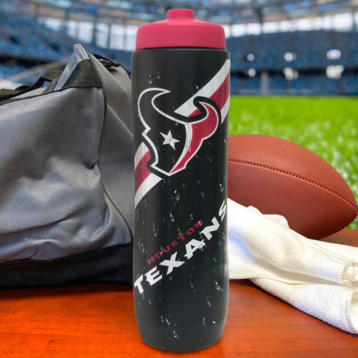 Termo Houston Texans Squeezy 34 oz The Party Animal