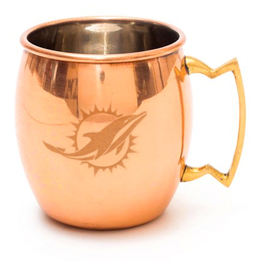 Taza Moscow Mule de Cobre Miami Dolphins Duck House