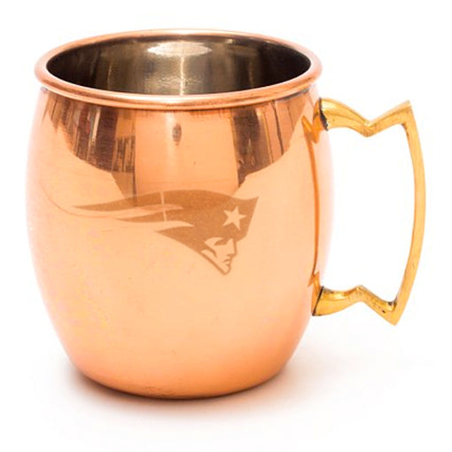 Taza Moscow Mule de Cobre New England Patriots Duck House
