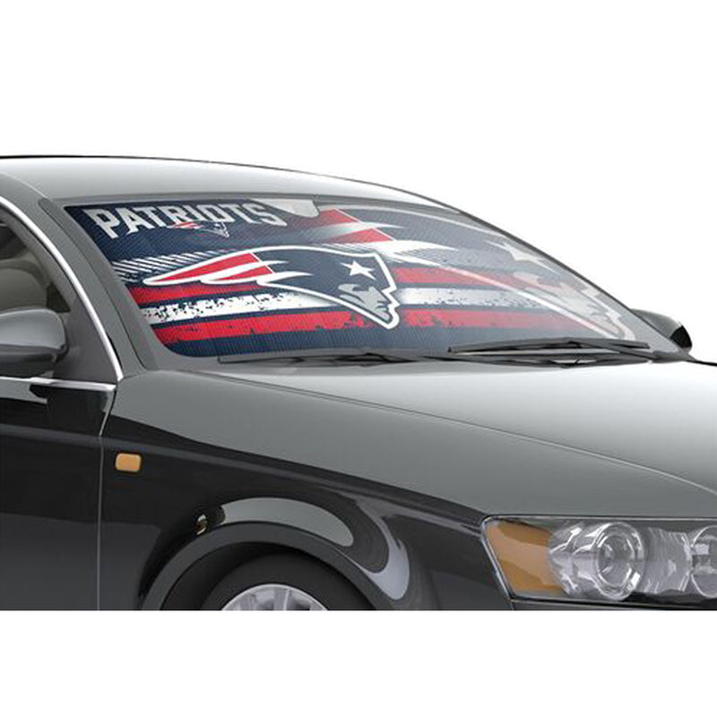 Parasol para Auto New England Patriots Sun Shade Team Promark Llc