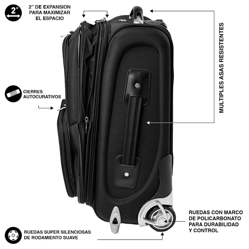 Maleta Carry On San Francisco 49ers Roll Soft 21 MOJO