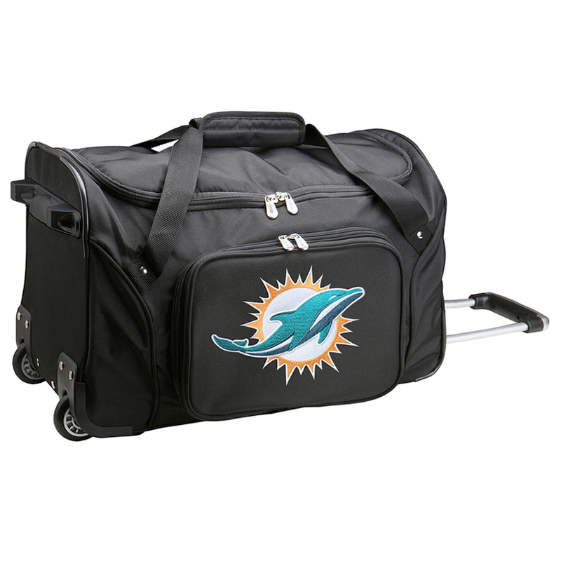 Maleta Duffel Carry On Miami Dolphins Wheeled Bag 22 MOJO