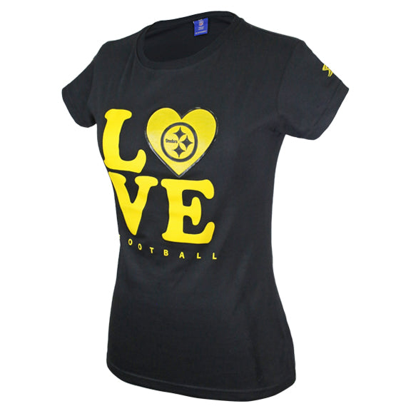 Playera Pittsburgh Steelers Love Mujer