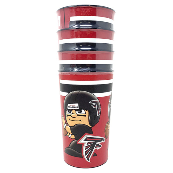 Vaso Atlanta Falcons PK4 22 oz The Party Animal