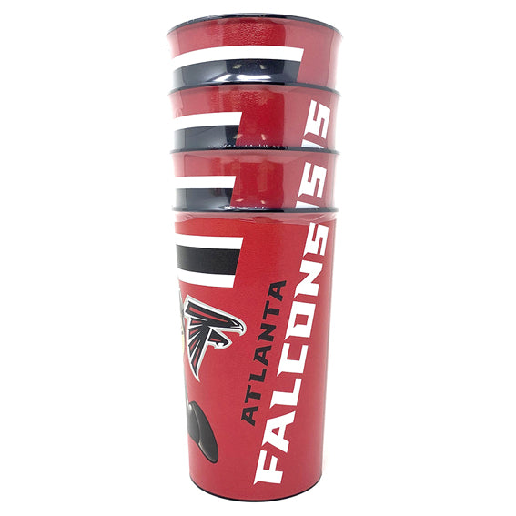 Vaso Atlanta Falcons PK4 22 oz The Party Animal