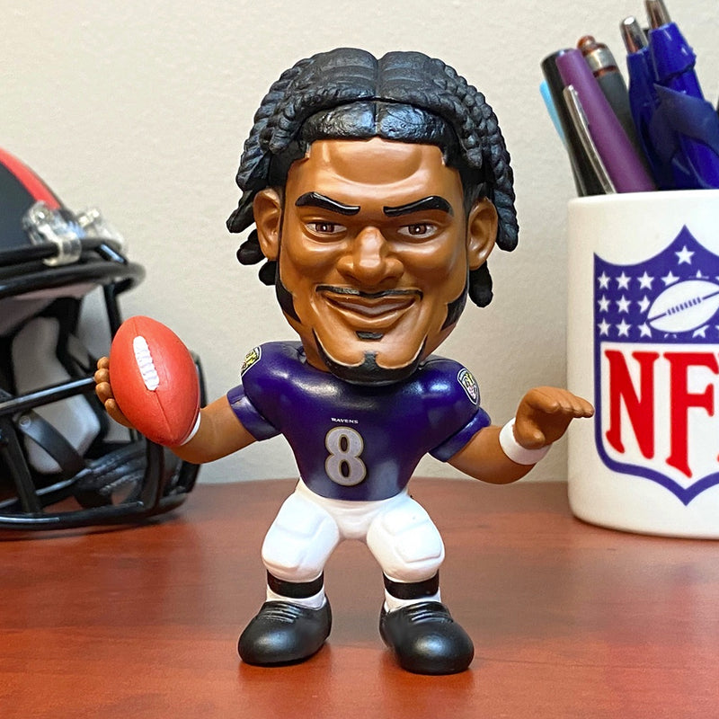 Figura Coleccionable Baltimore Ravens Big Shot Ballers Jackson The Party Animal