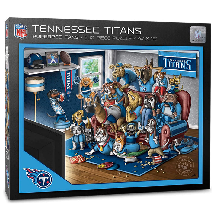Rompecabezas Tennessee Titans Purebred Fans 18'' 24 500 You The Fan