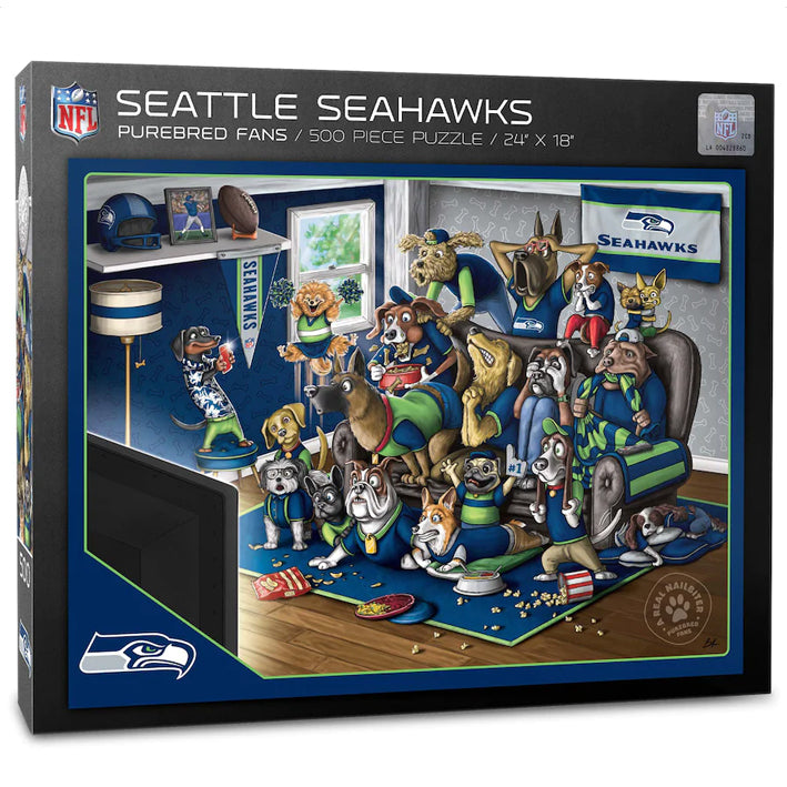 Rompecabezas Seattle Seahawks Purebred Fans 18'' 24 500 You The Fan