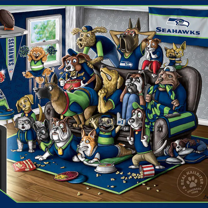 Rompecabezas Seattle Seahawks Purebred Fans 18'' 24 500 You The Fan