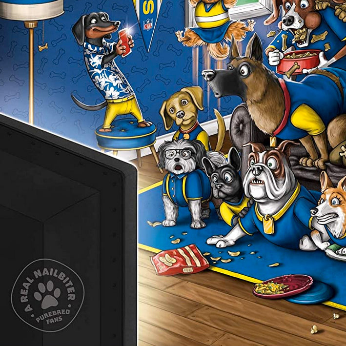 Rompecabezas Los Angeles Rams Purebred Fans 18'' 24 500 You The Fan