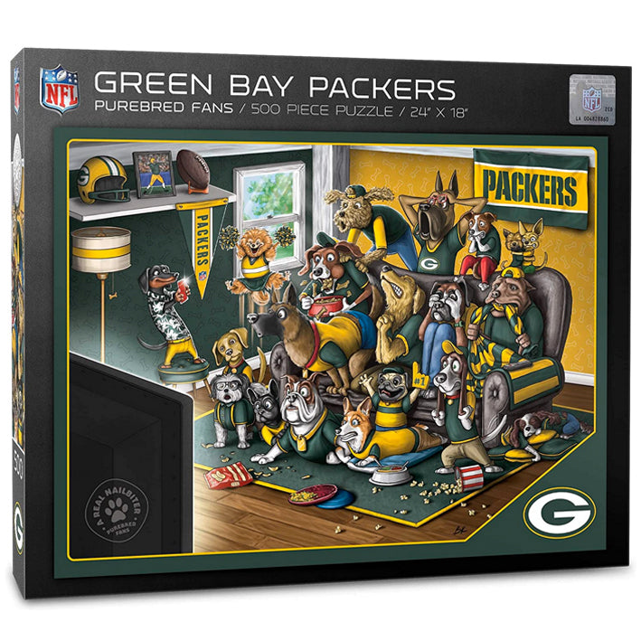 Rompecabezas Green Bay Packers Purebred Fans 18'' 24 500 You The Fan