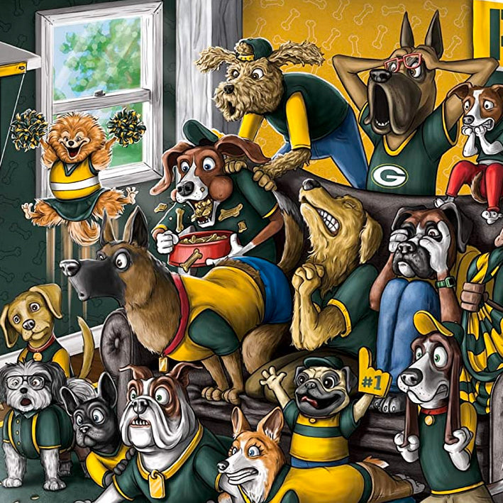 Rompecabezas Green Bay Packers Purebred Fans 18'' 24 500 You The Fan