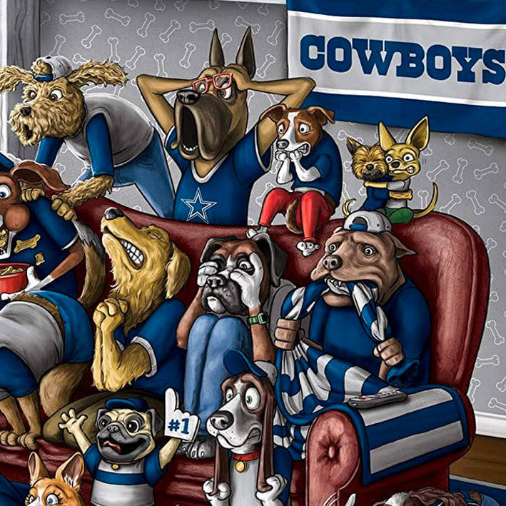 Rompecabezas Dallas Cowboys Purebred Fans 18'' 24 500 You The Fan