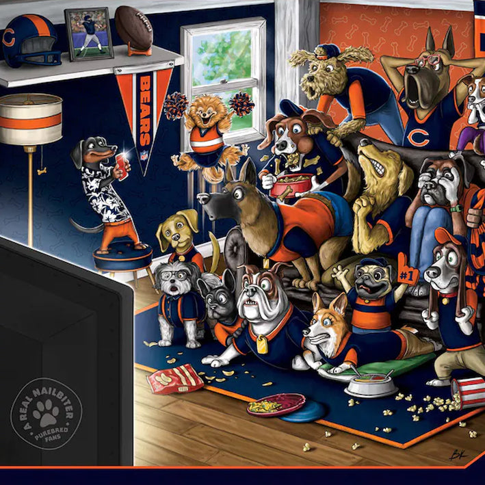 Rompecabezas Chicago Bears Purebred Fans 18'' 24 500 You The Fan