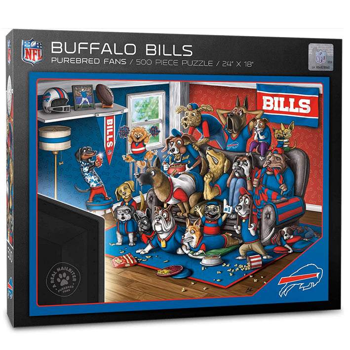 Rompecabezas Buffalo Bills Purebred Fans 18'' 24 500 You The Fan