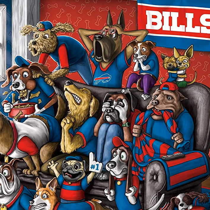 Rompecabezas Buffalo Bills Purebred Fans 18'' 24 500 You The Fan