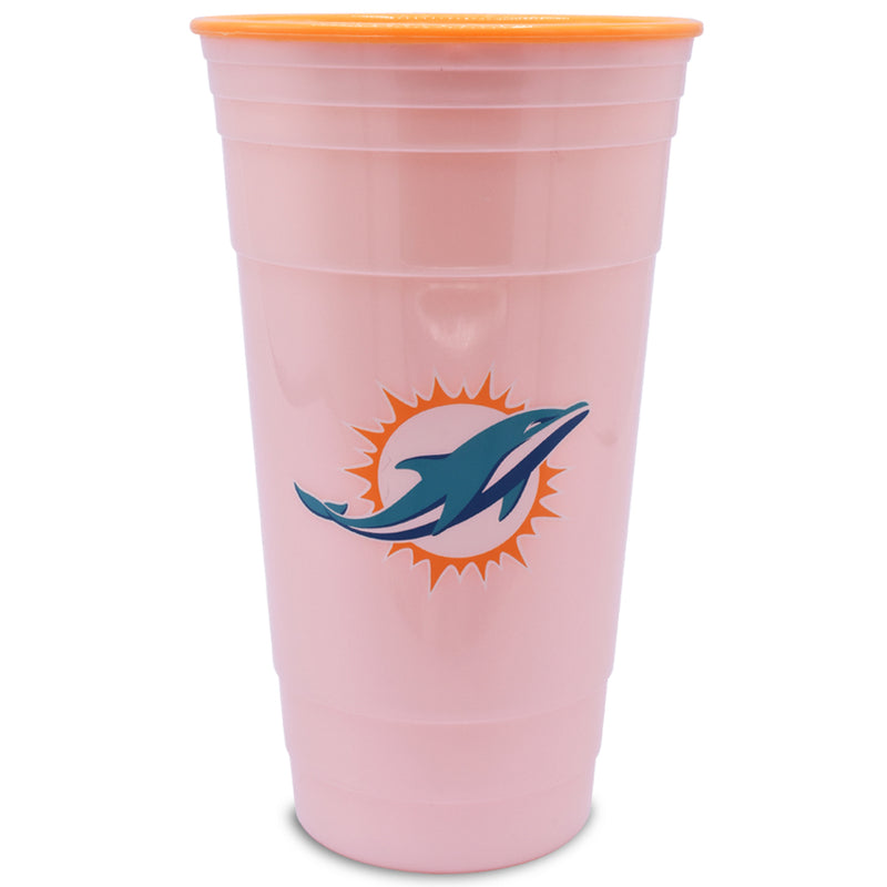 Vaso Miami Dolphins Party Ibiza Naranja Sci Fi Naranja
