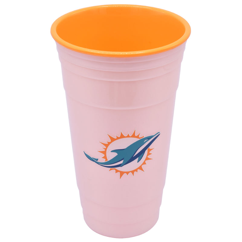 Vaso Miami Dolphins Party Ibiza Naranja Sci Fi Naranja