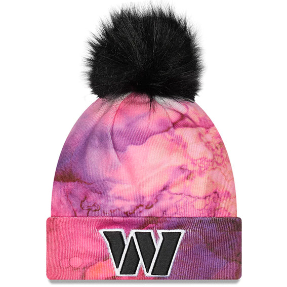 Gorro Beanie Washington Commanders Crucial Catch 2022 New Era Mujer
