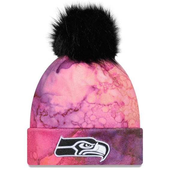 Gorro Beanie Seattle Seahawks Crucial Catch 2022 New Era Mujer
