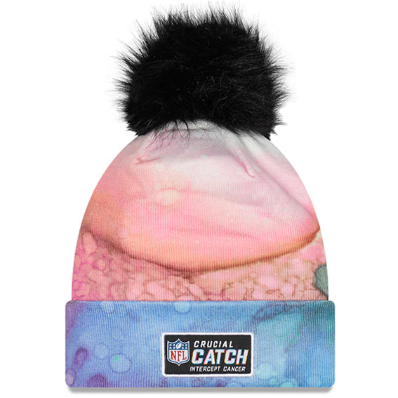Gorro Beanie New Orleans Saints Crucial Catch 2022 New Era Mujer