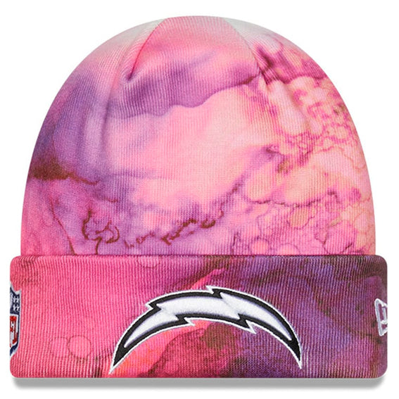 Gorro Beanie Los Angeles Chargers Crucial Catch 2022 New Era
