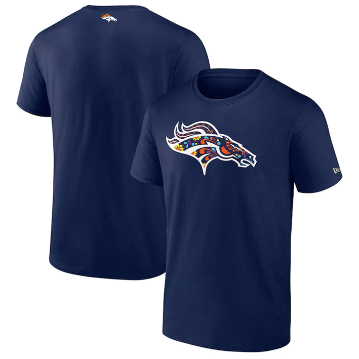Playera Denver Broncos Hispanic Heritag Logo New Era