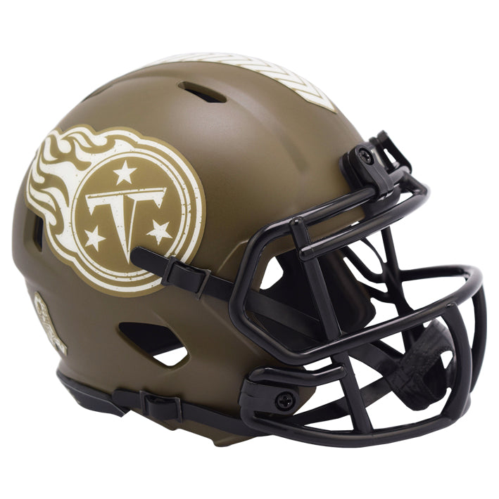 Minicasco Tennessee Titans Speed Salute to Service 2022 Riddell