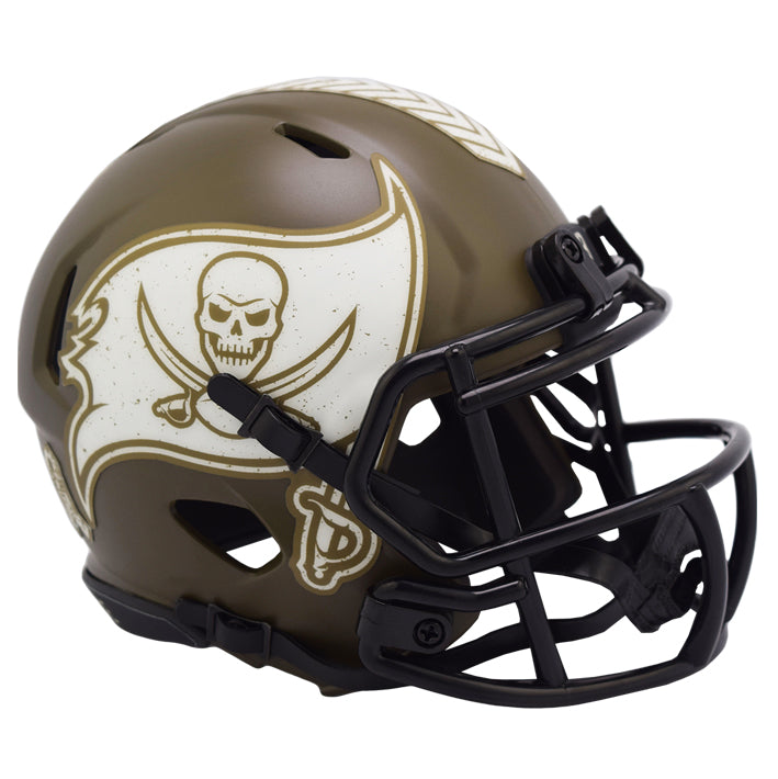 Minicasco Tampa Bay Buccaneers Speed Salute to Service 2022 Riddell