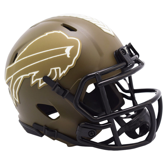 Minicasco Buffalo Bills Speed Salute to Service 2022 Riddell