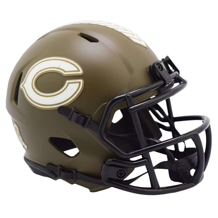 Minicasco Chicago Bears Speed Salute to Service 2022 Riddell