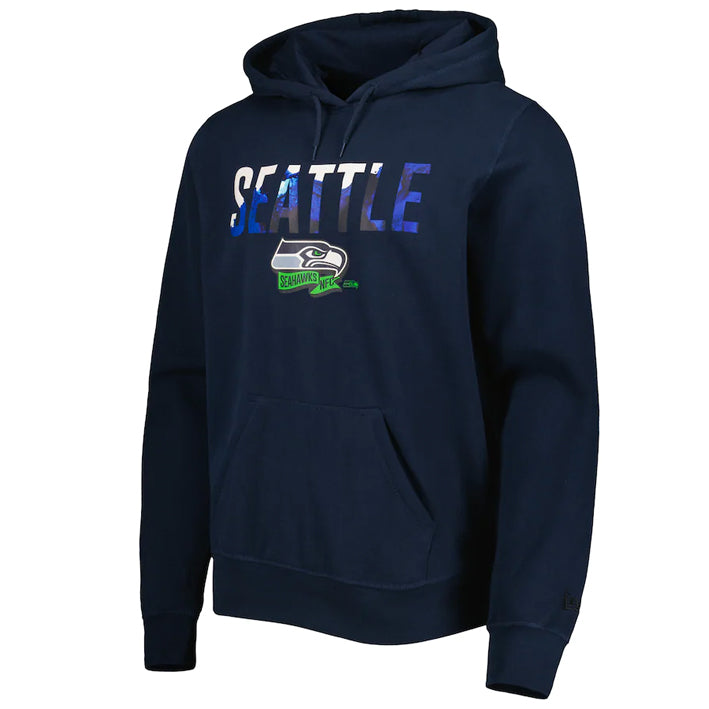 Sudadera Seattle Seahawks Sideline 22 Ink Dye New Era