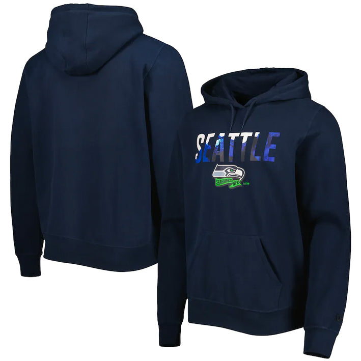 Sudadera Seattle Seahawks Sideline 22 Ink Dye New Era