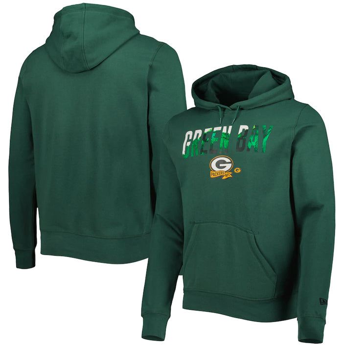 Sudadera Green Bay Packers Sideline 22 Ink Dye New Era