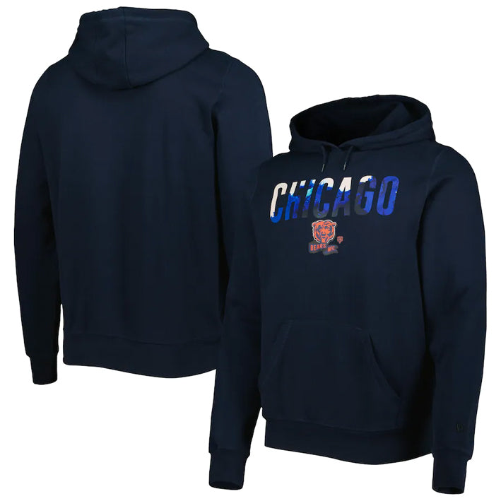 Sudadera Chicago Bears Sideline 22 Ink Dye New Era
