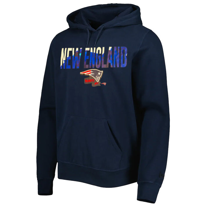 Sudadera New England Patriots Sideline 22 Ink Dye New Era
