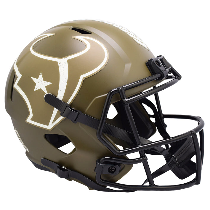 Casco Réplica Houston Texans Speed Salute to Service 2022 Riddell