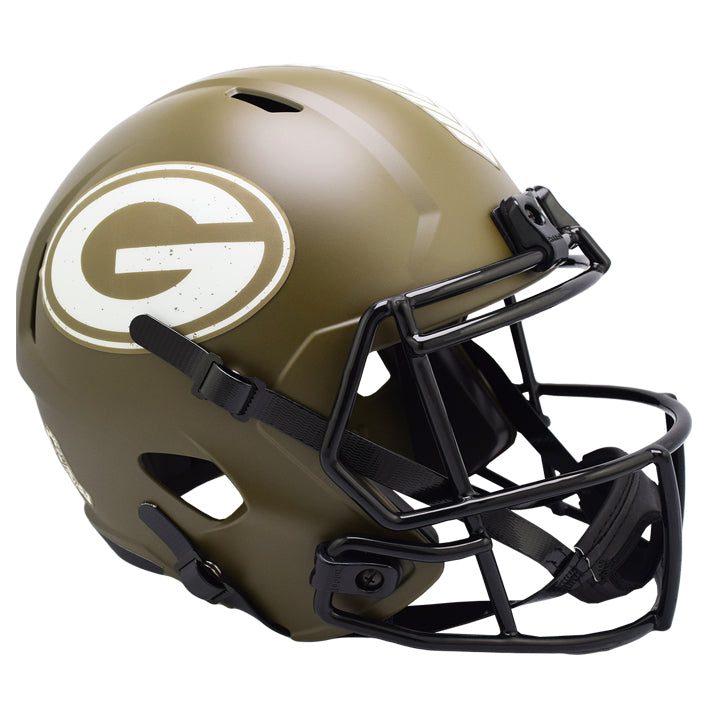 Casco Réplica Green Bay Packers Speed Salute to Service 2022 Riddell
